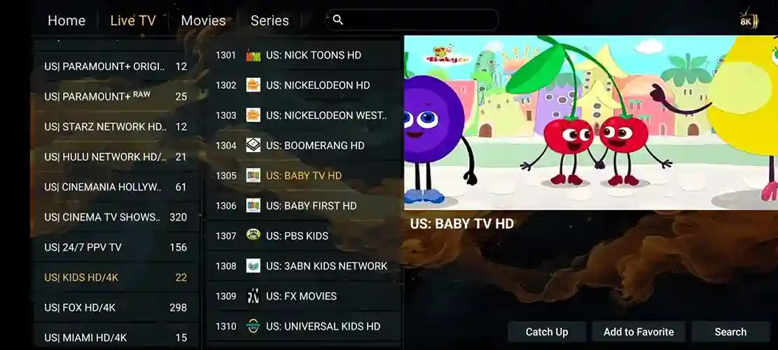 Preview 3 - Eleza TV Premium IPTV Subscription